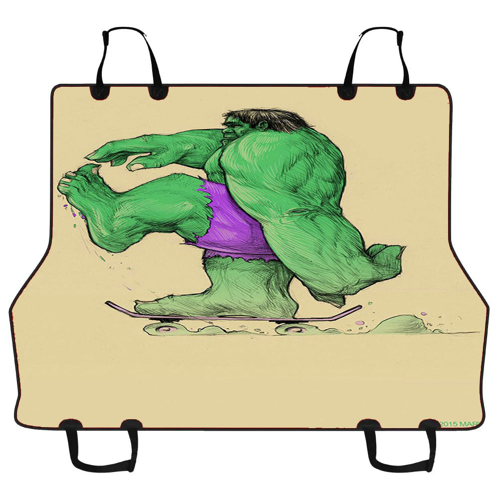 Hulk Screaming Had Car Pet Seat Cover