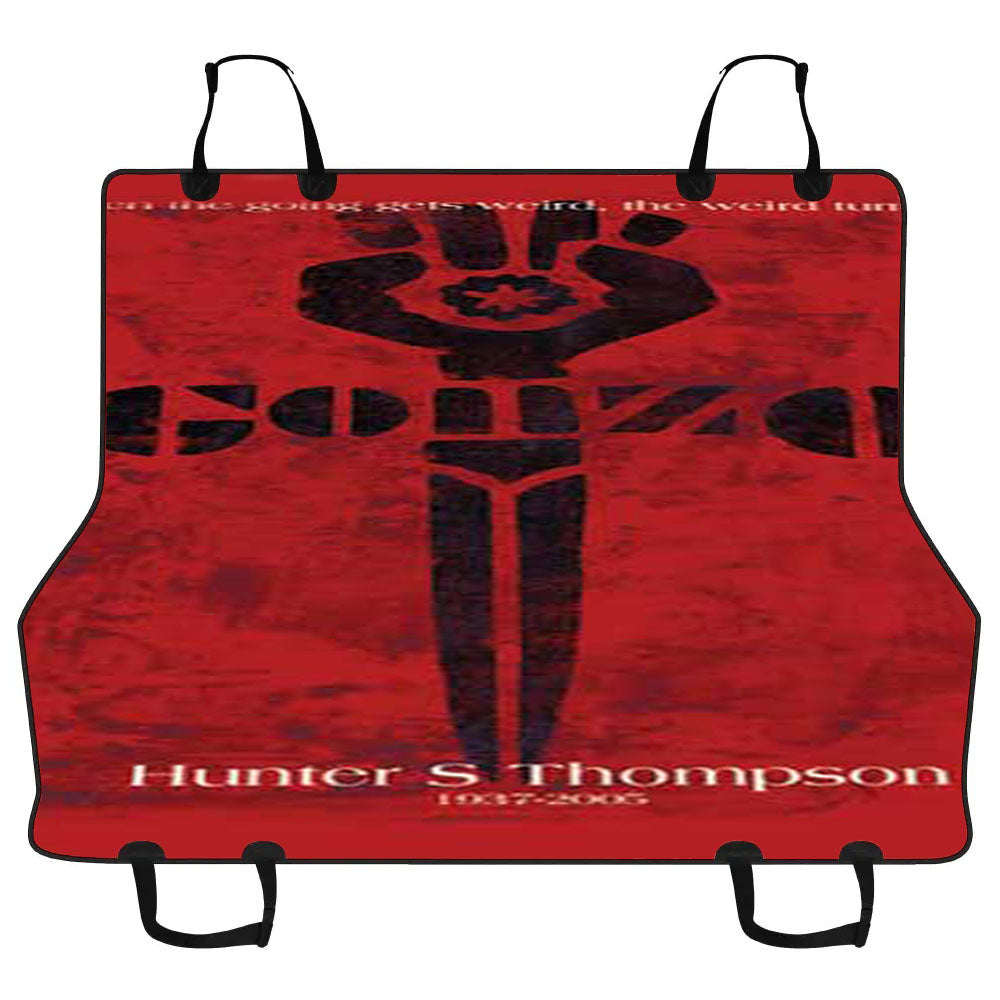 Hunter S Thompson Gonzo Red Car Pet Seat Cover