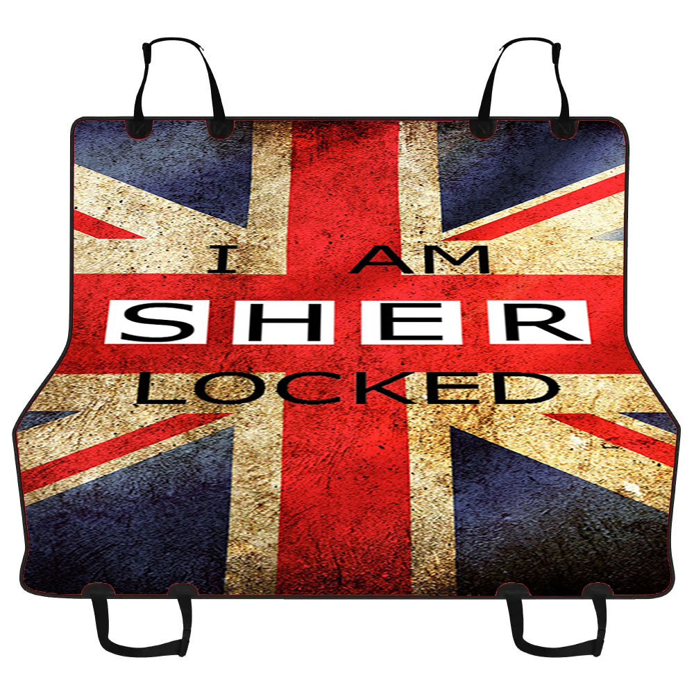 I Am Sherlocked Car Pet Seat Cover