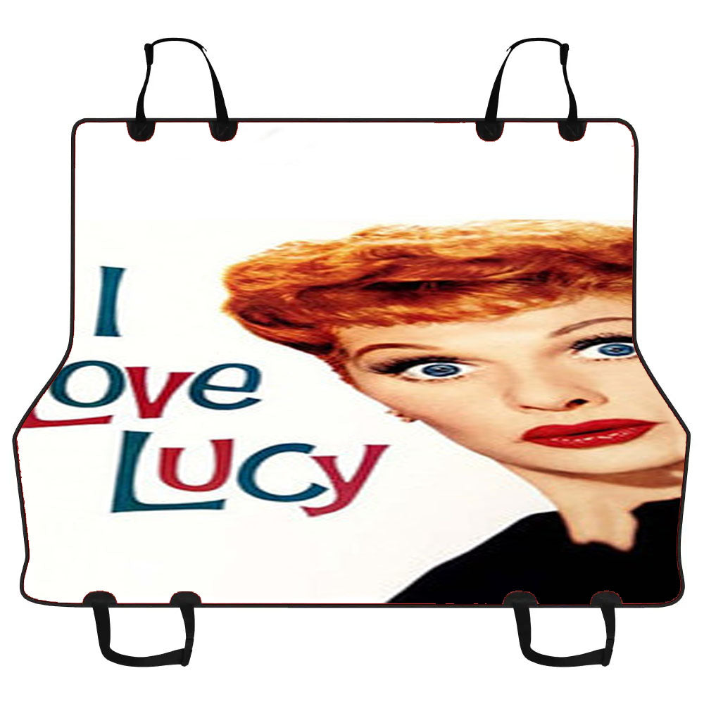I Love Lucy Shock Car Pet Seat Cover
