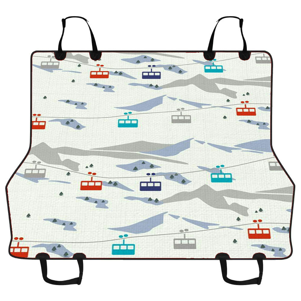 Ice Sky Dreams Pattern Car Pet Seat Cover