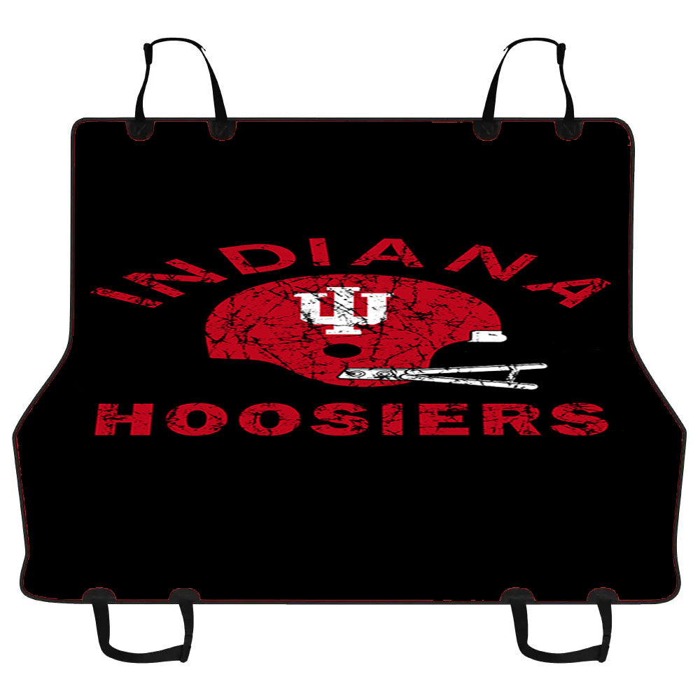Indiana Hoosiers Helmet Car Pet Seat Cover