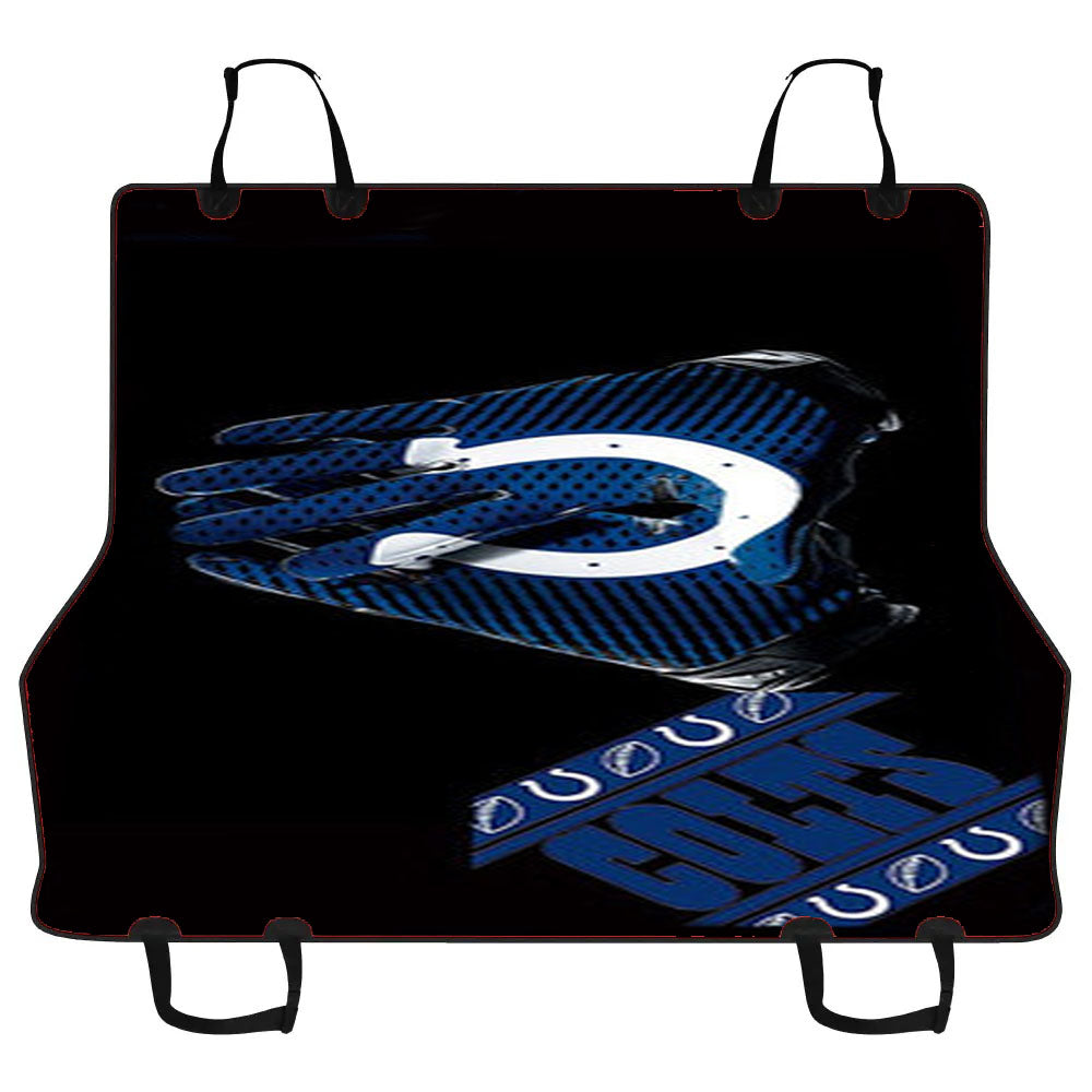 Indianapolis Colts Asphalt Car Pet Seat Cover