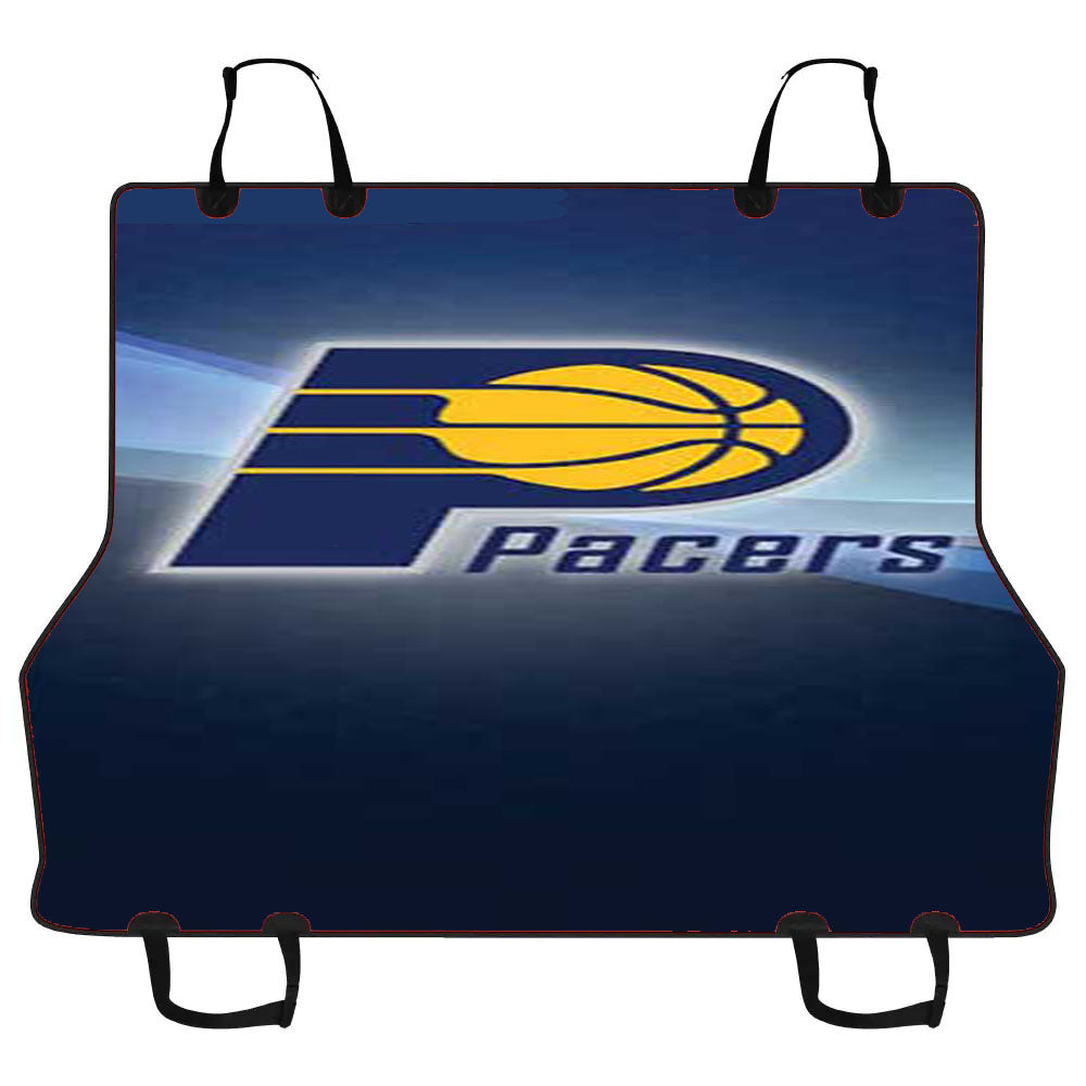 Indy Pacers Logo Texture Car Pet Seat Cover