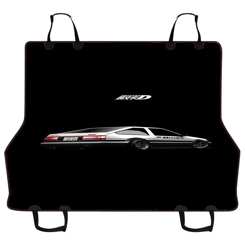 Initial D Black Wallpaper Car Pet Seat Cover