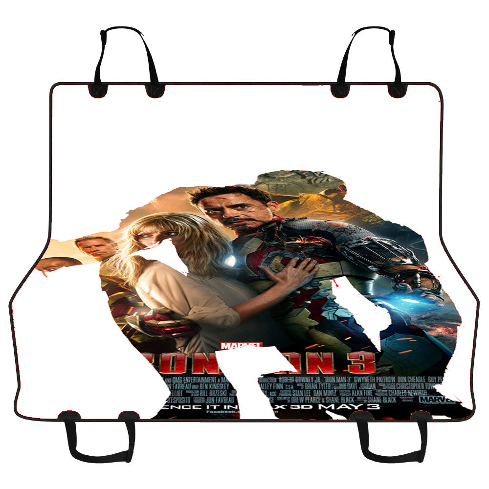 Iron Man 3 Poster Car Pet Seat Cover