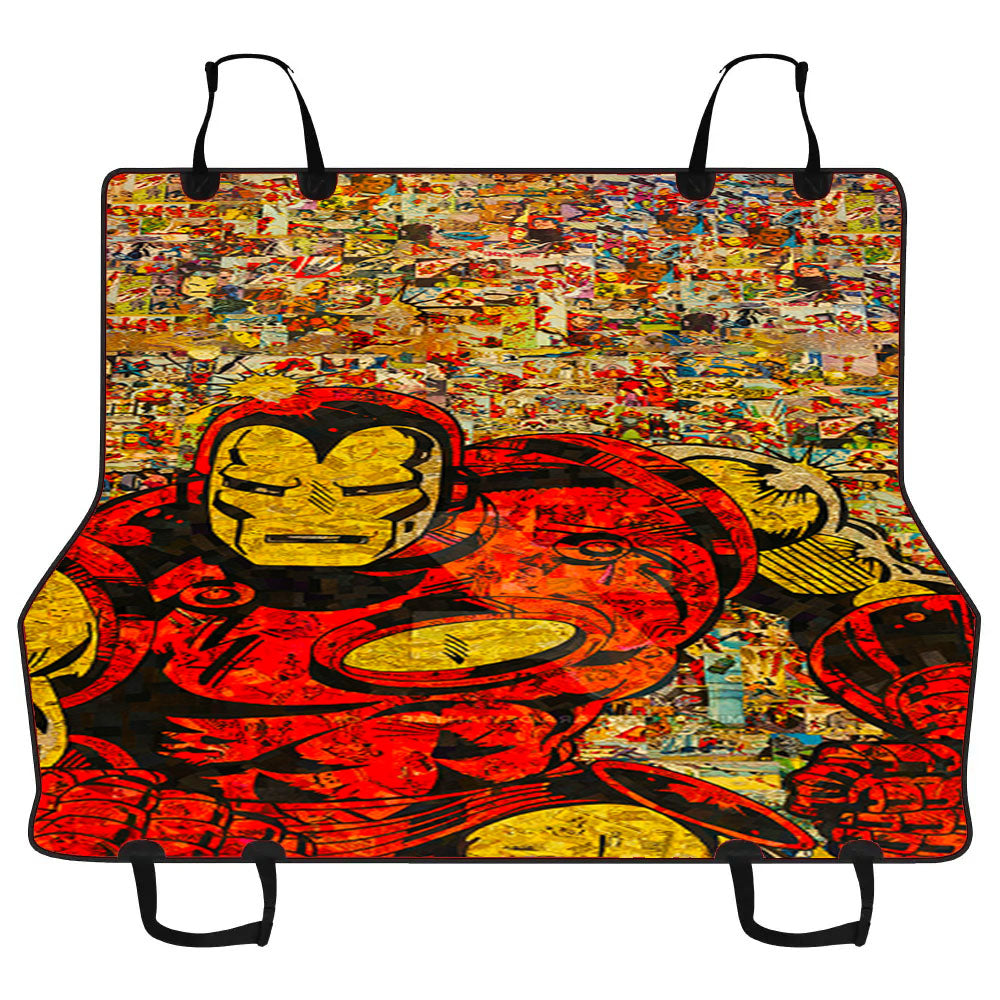 Iron Man Comic Car Pet Seat Cover