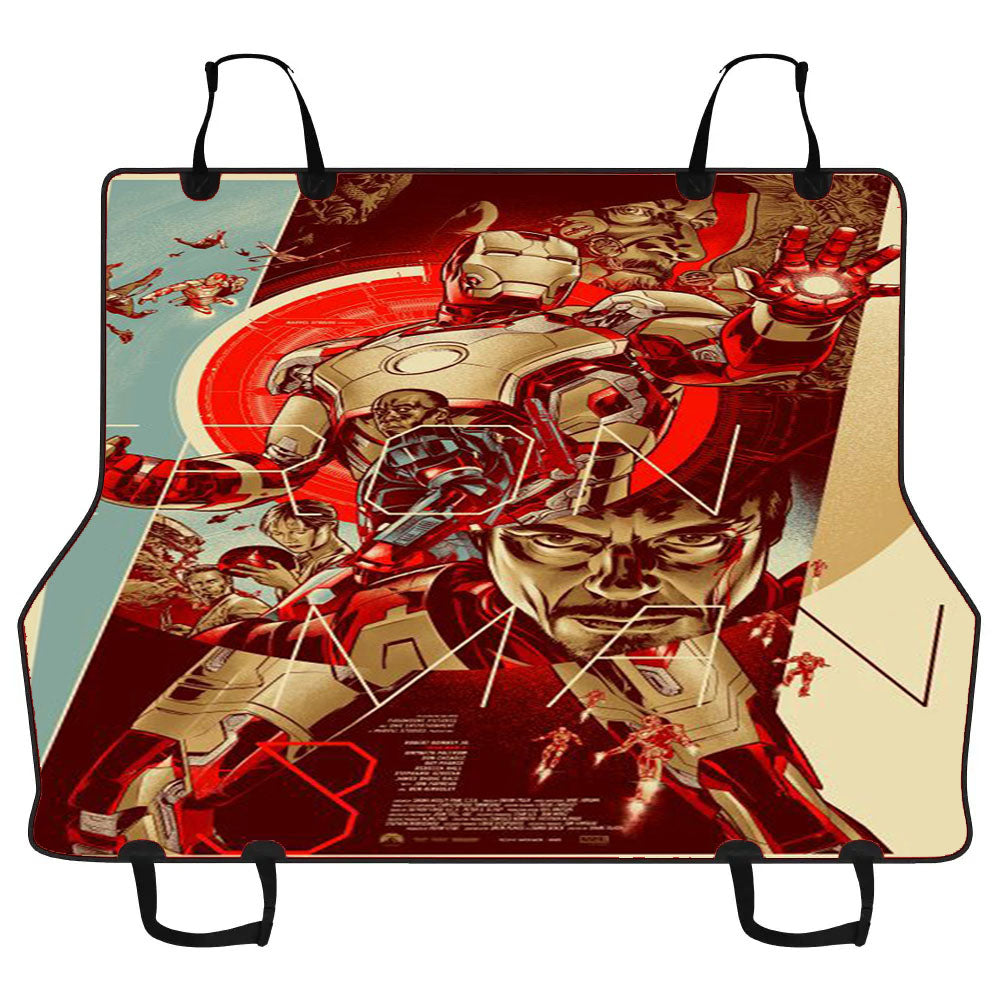 Iron Man Costum Car Pet Seat Cover