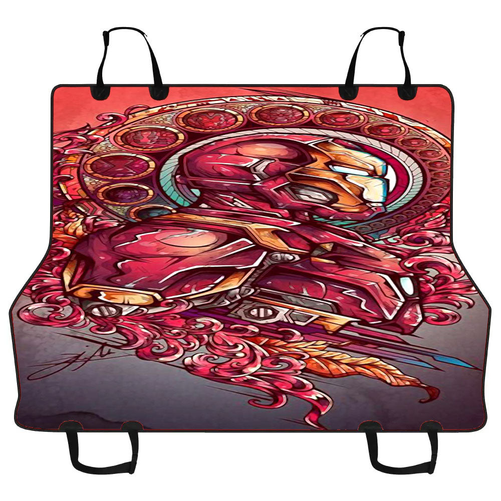 Iron Man Fancy Illustration Car Pet Seat Cover