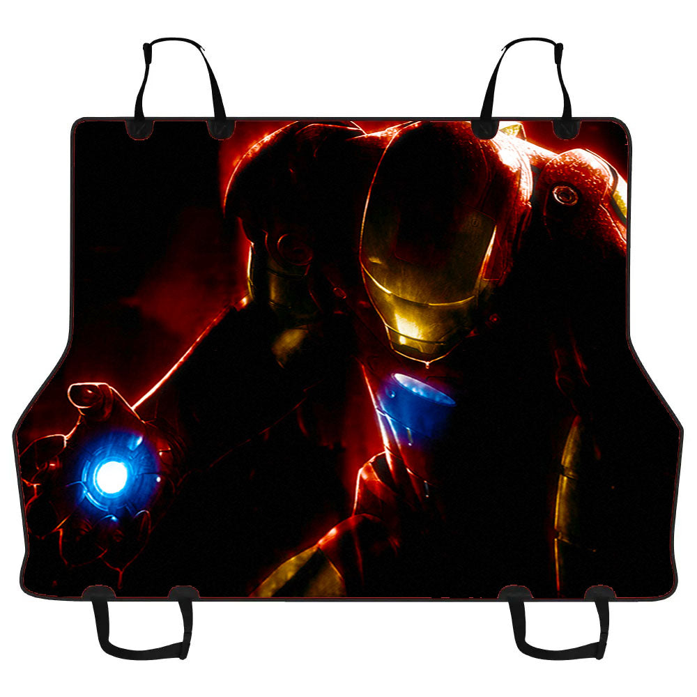 Iron Man Give Me Power Car Pet Seat Cover