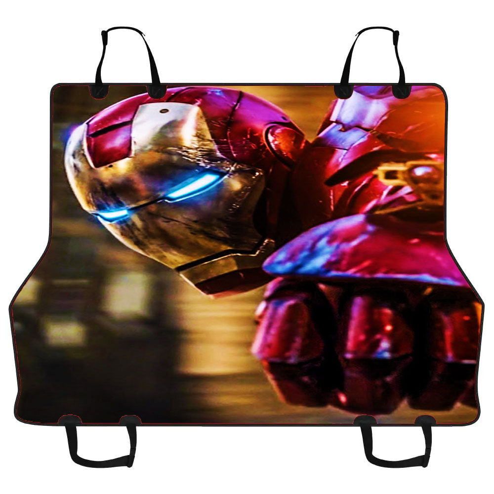 Iron Man Gun Shot Car Pet Seat Cover