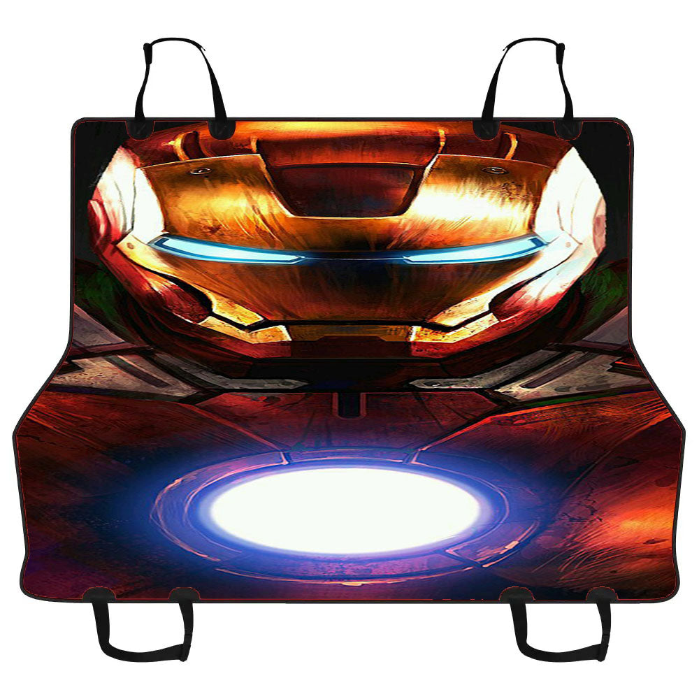 Iron Man Light Single Car Pet Seat Cover
