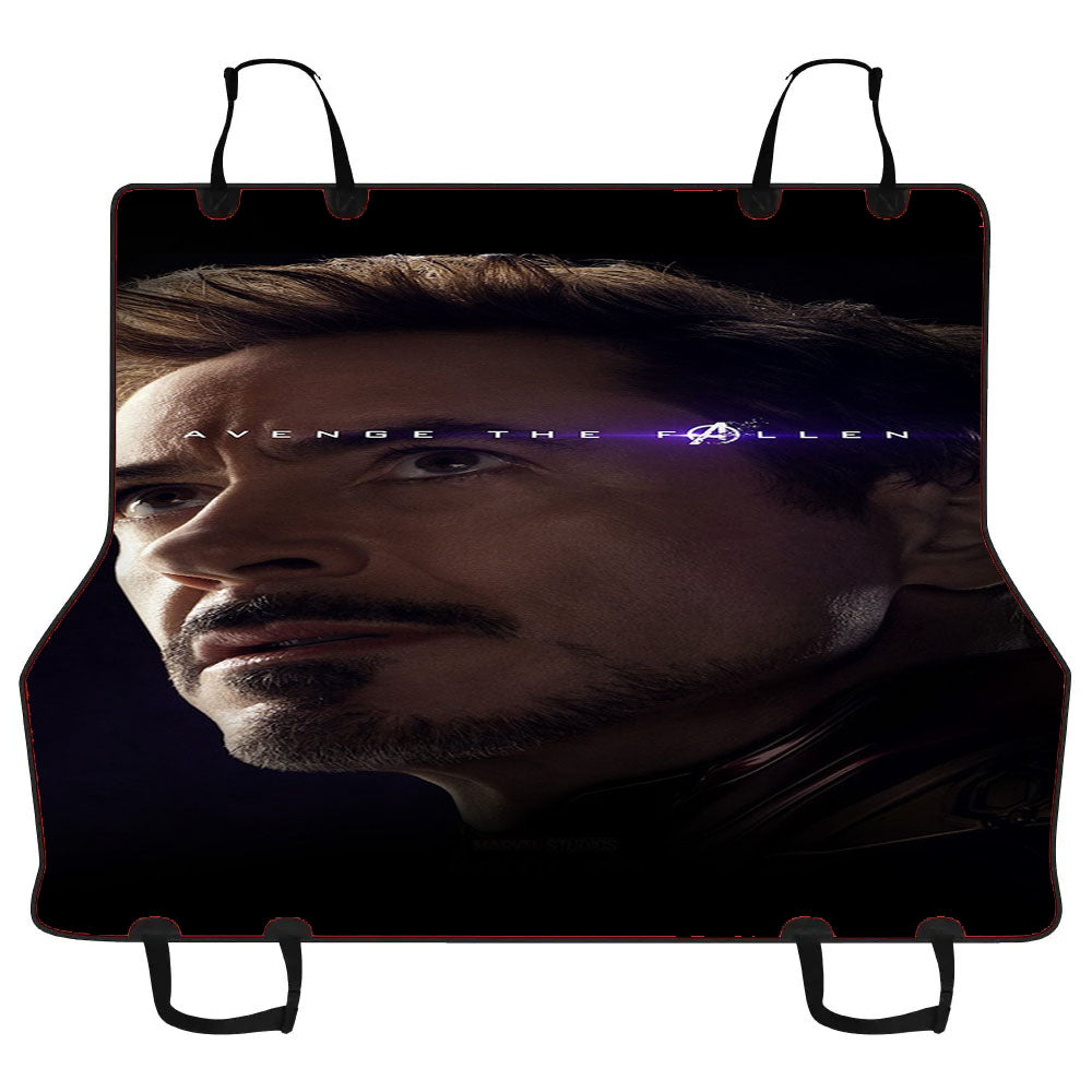 Iron Man Marvel Avengers Endgame Hero Poster Art Car Pet Seat Cover
