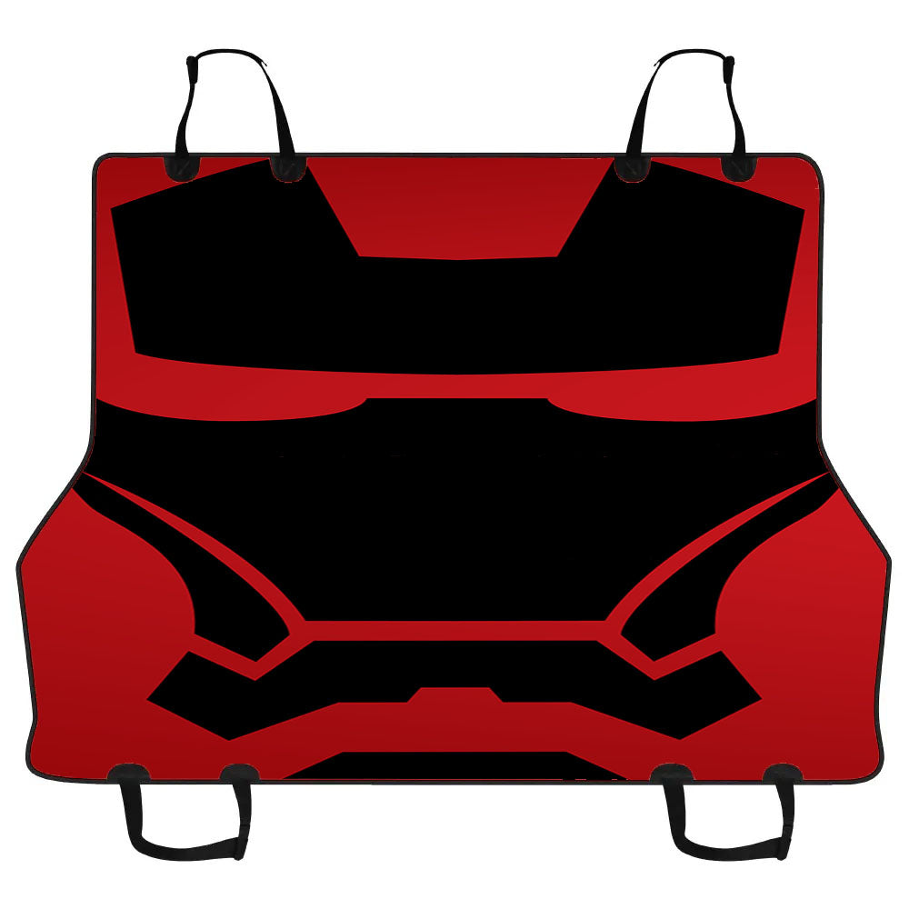 Iron Man Mask Logo Car Pet Seat Cover