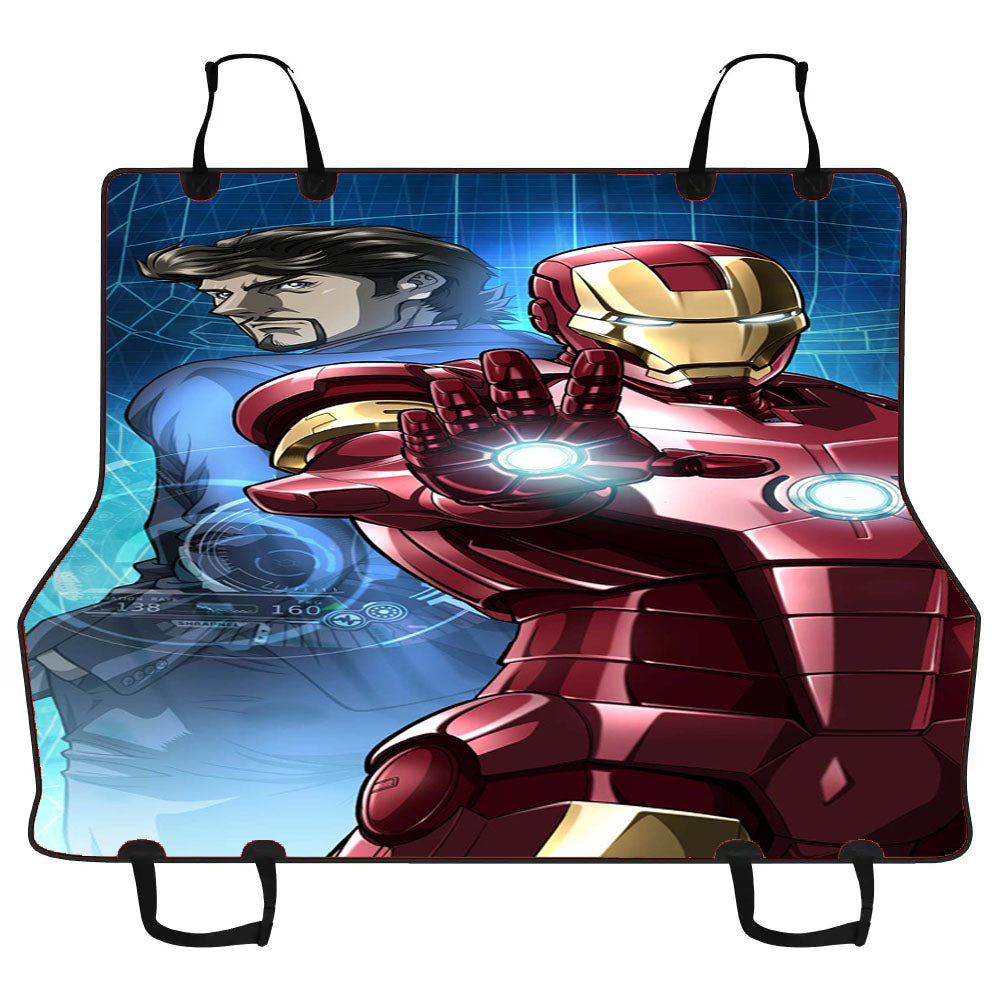 Iron Man Tony Stark Car Pet Seat Cover