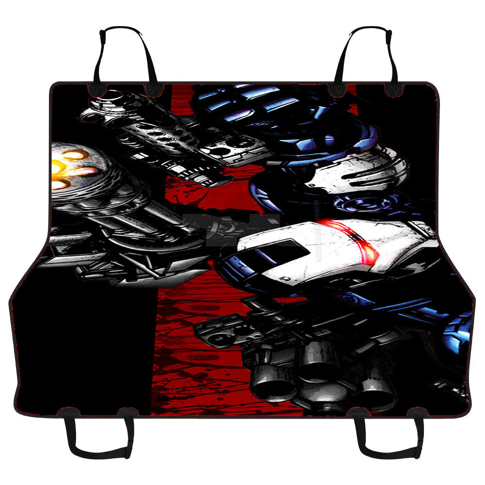 Iron Man War Machine Black Car Pet Seat Cover