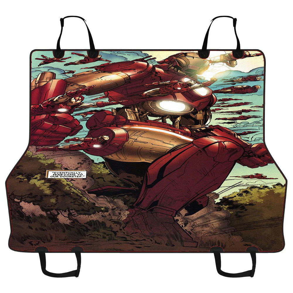 Iron Man Watch Car Pet Seat Cover