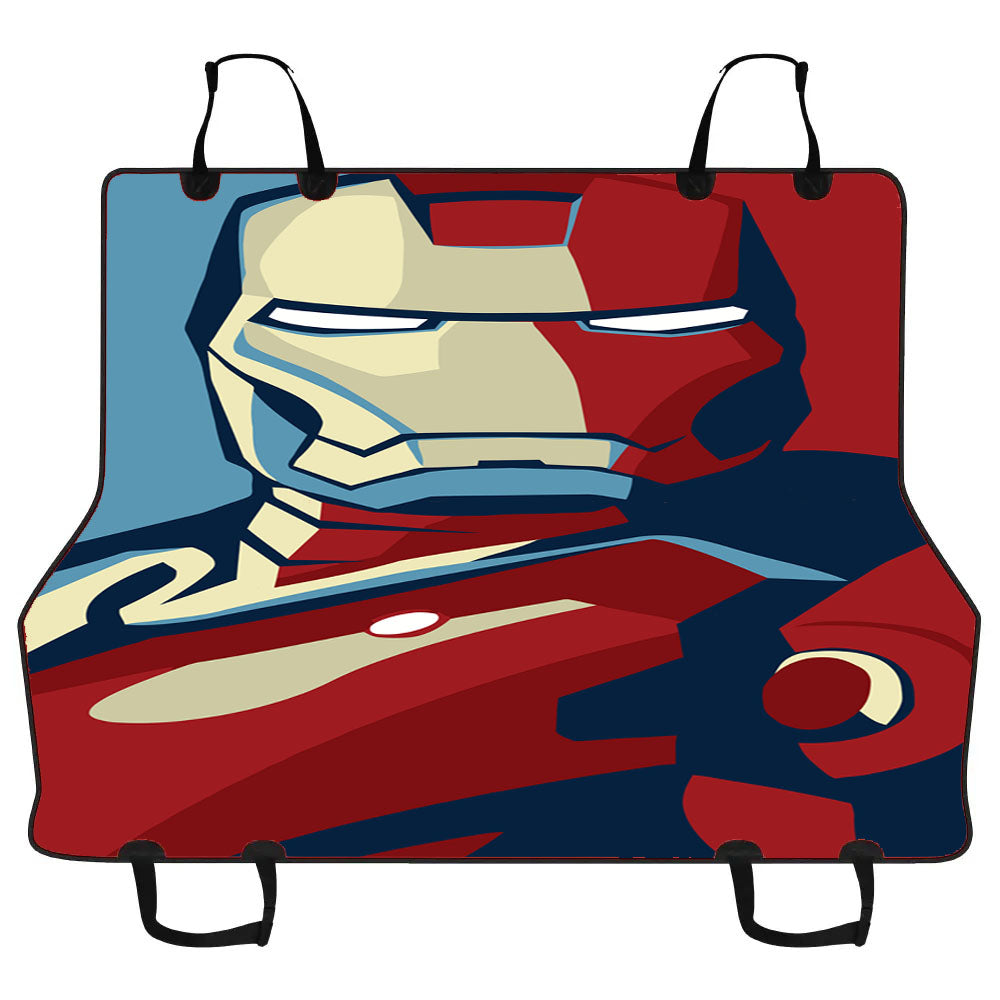 Iron Man Wpap Car Pet Seat Cover