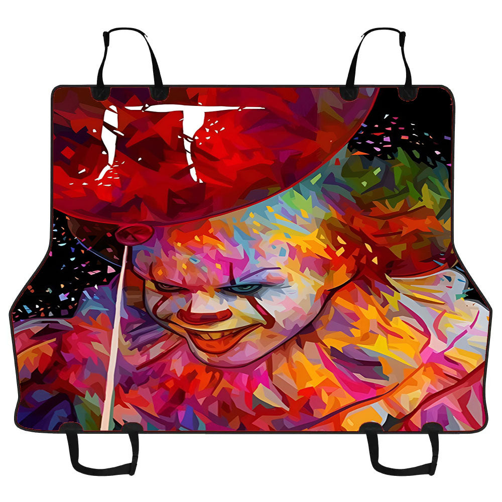 It Clown Pennywise Balloon Car Pet Seat Cover