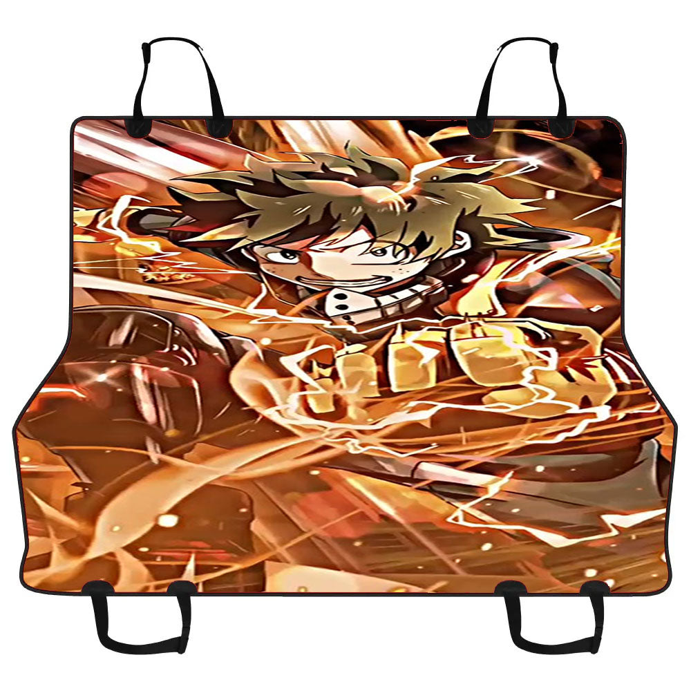 Izuku Midoriya Deku Boku No Hero Live Wallpaper Car Pet Seat Cover