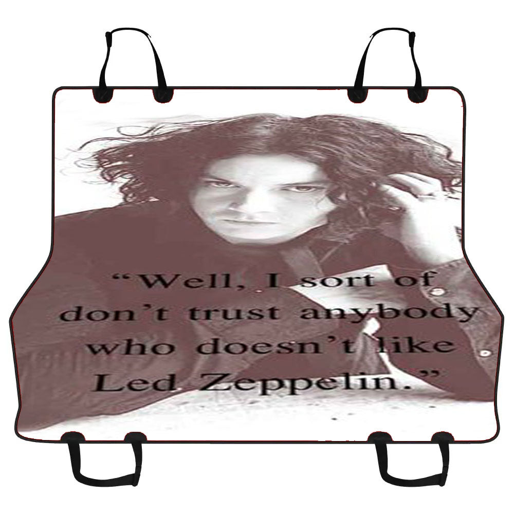 Jack White Led Zeppelin Car Pet Seat Cover