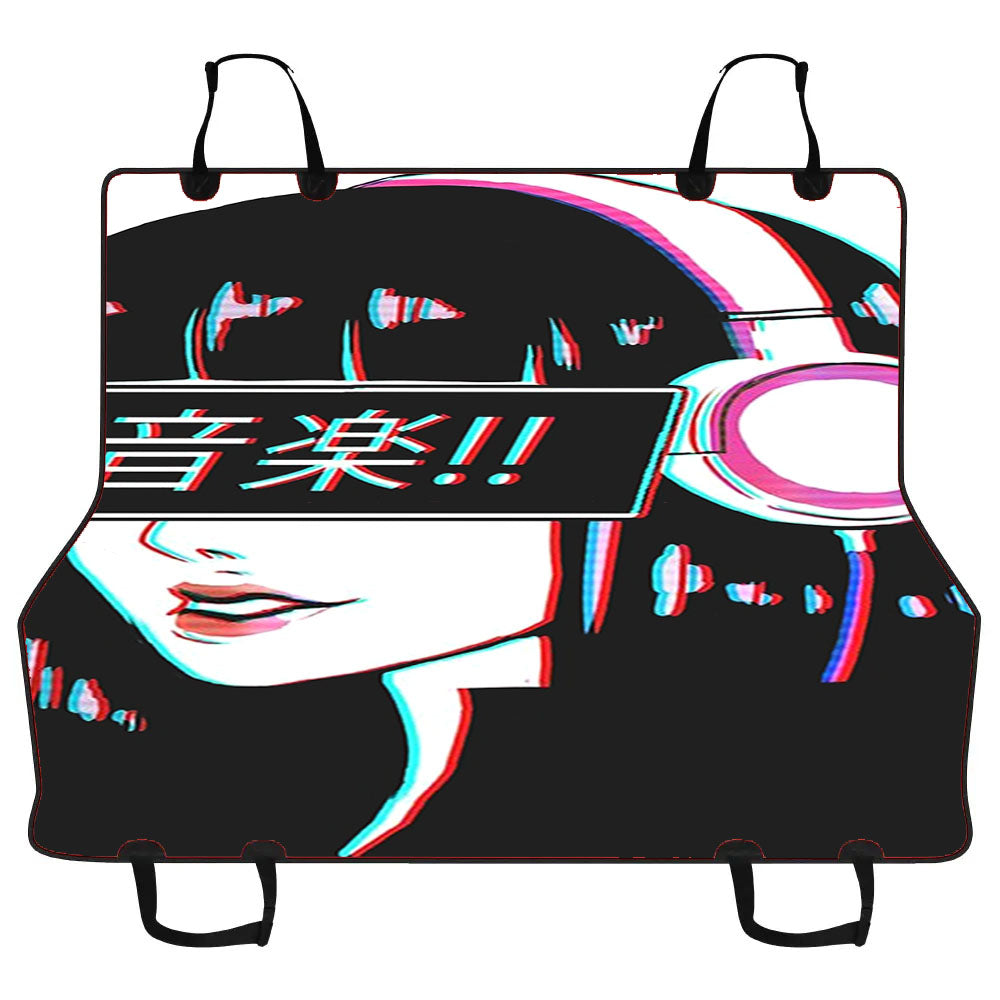 Japan Girl Walkman Car Pet Seat Cover
