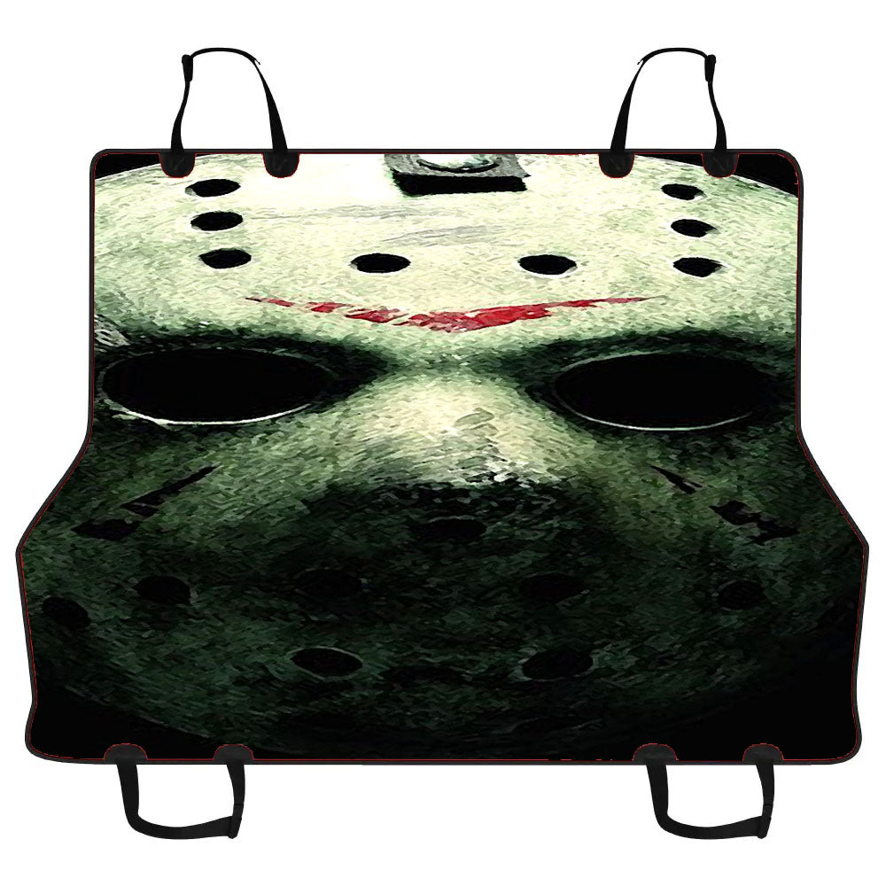 Jason Friday The 13Th Mask Car Pet Seat Cover