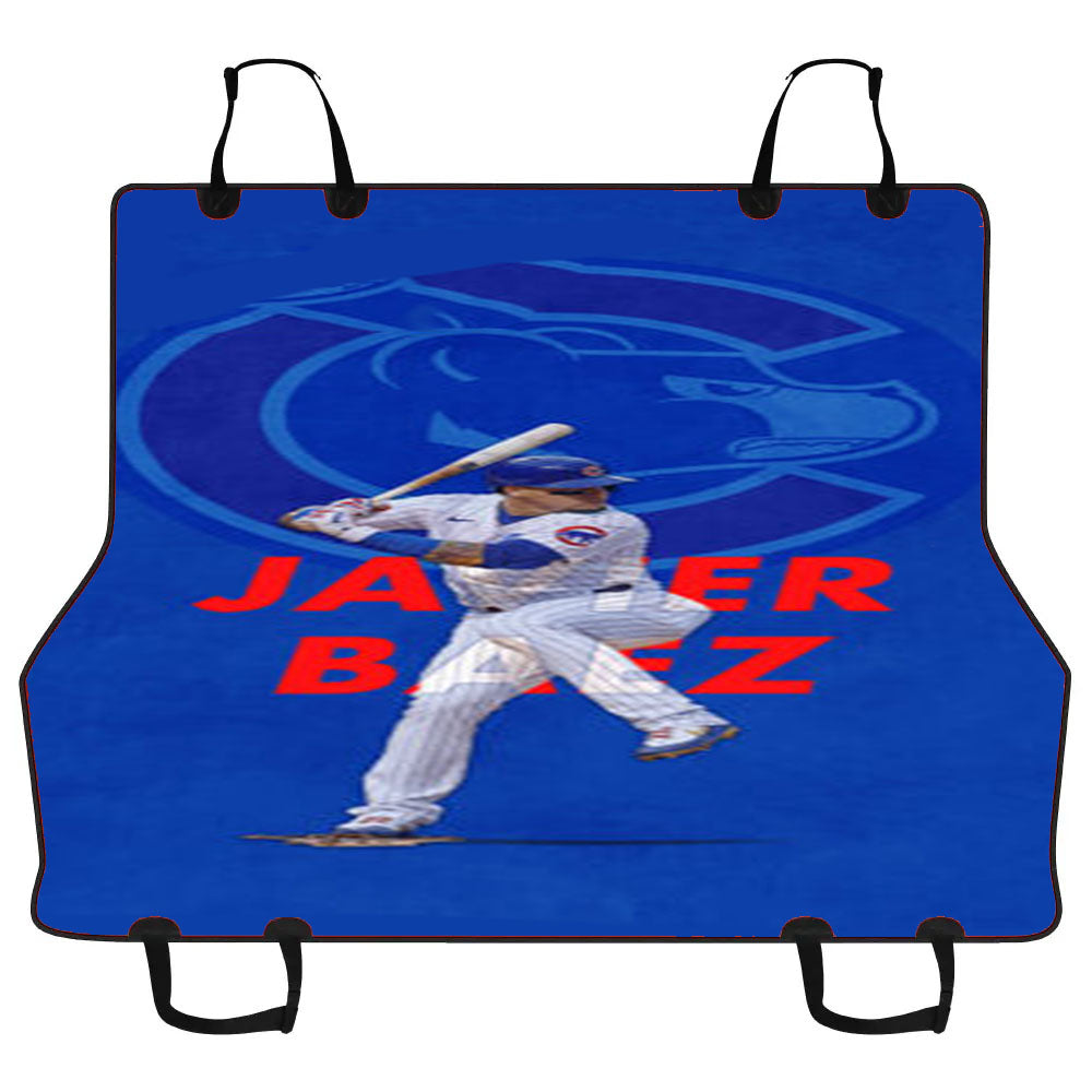 Javier Baez Chicago Cubs Car Pet Seat Cover
