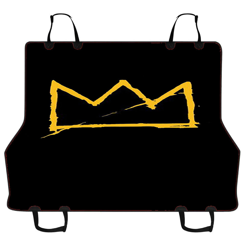 Jean Michel Basquiat Crown Graffiti Street Art Car Pet Seat Cover
