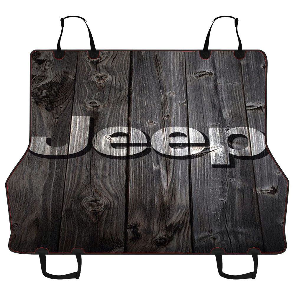 Jeep Grey Wo Car Pet Seat Cover