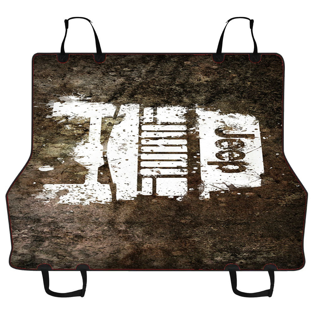 Jeep Sand Graffiti Car Pet Seat Cover