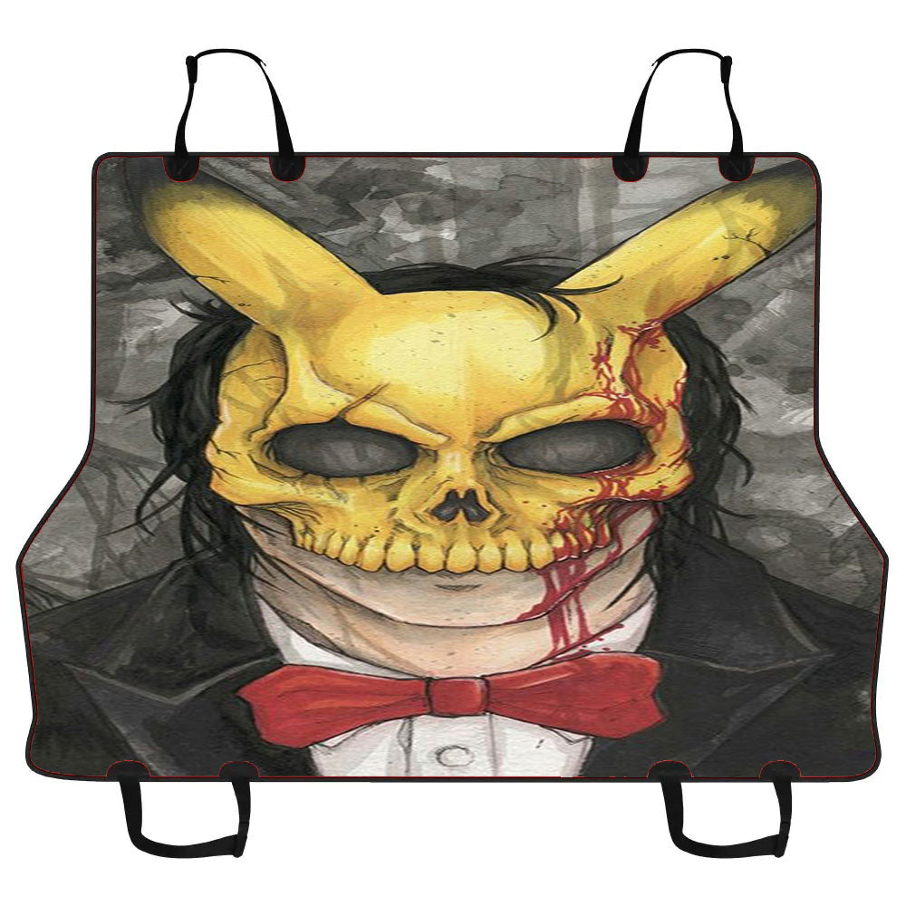 Jeff The Killer Pikachu Car Pet Seat Cover