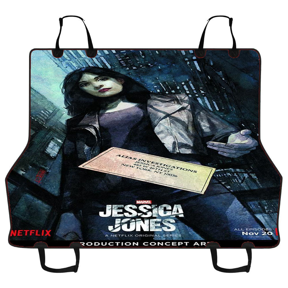 Jessica Jones Marvel Car Pet Seat Cover