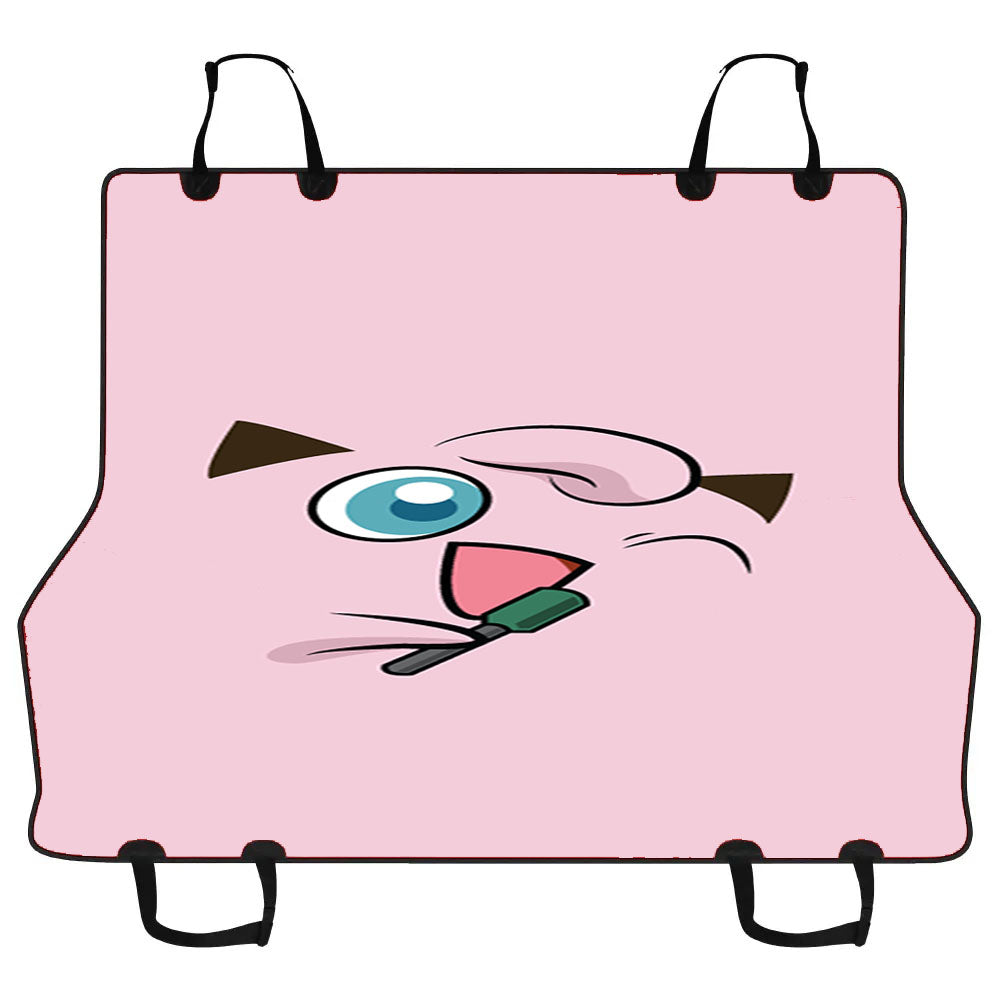 Jigglypuff Pokemon Car Pet Seat Cover