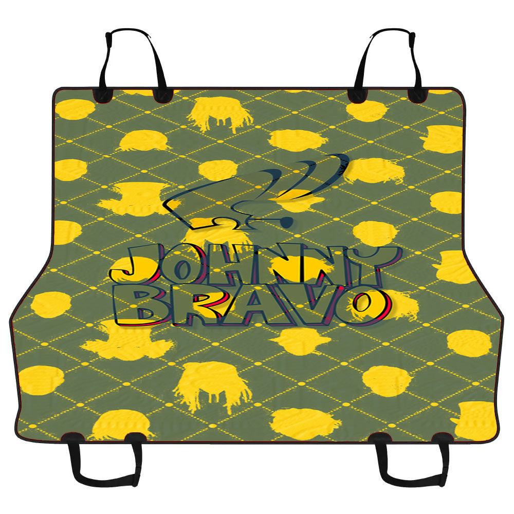 Johnny Bravo Cartoon Pattern Car Pet Seat Cover