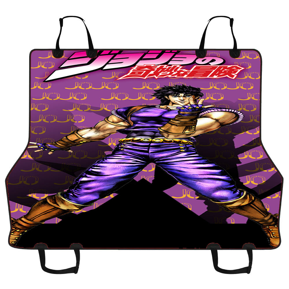 Jojo Bizzare Adventure Vintage Pattern Car Pet Seat Cover