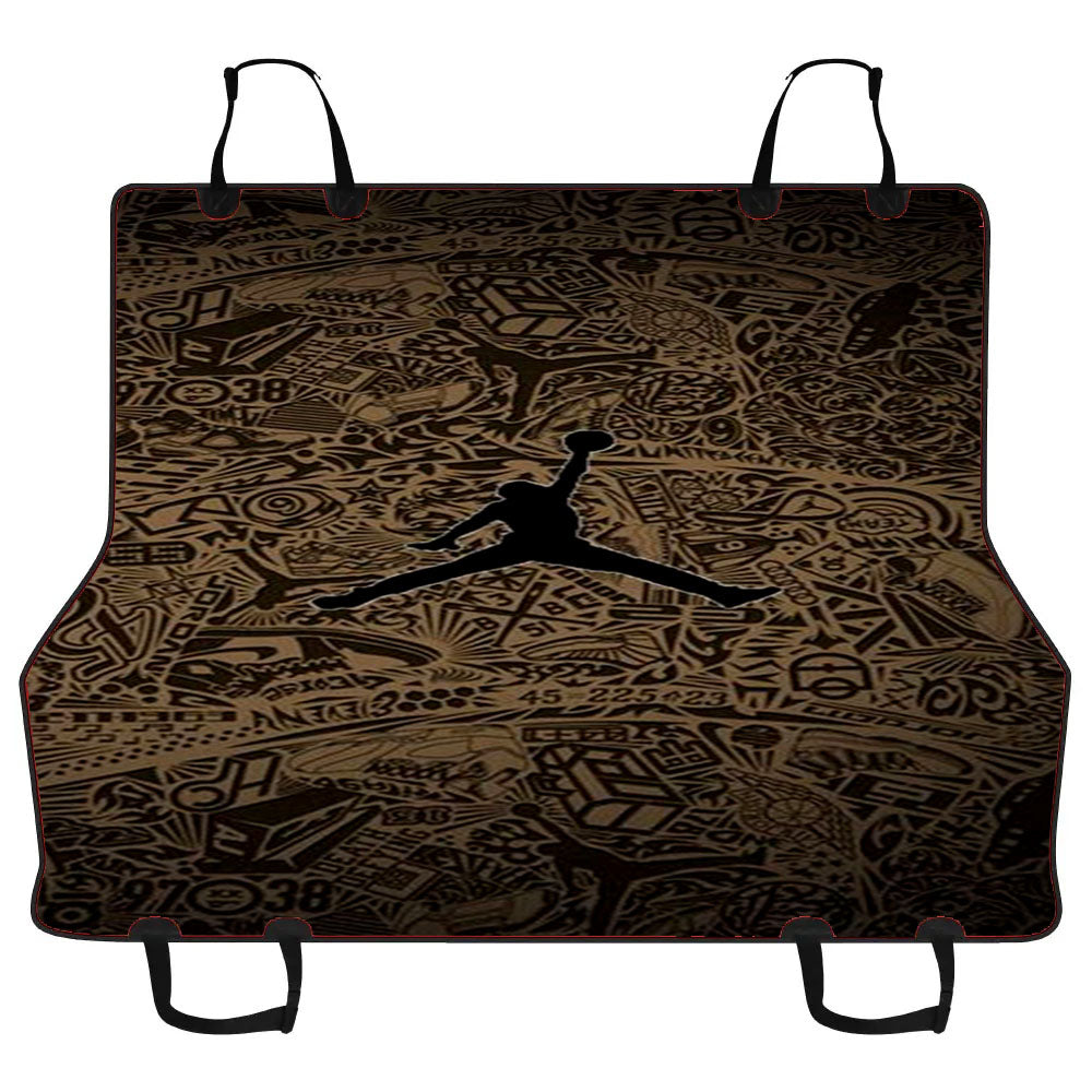 Jordan Pattern Car Pet Seat Cover