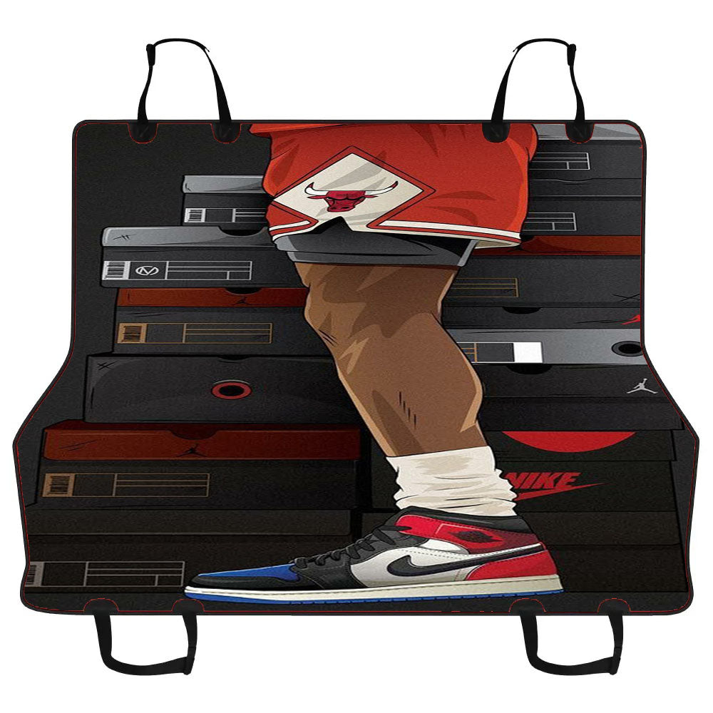 Jordan Sneaker Collection Illustration Car Pet Seat Cover