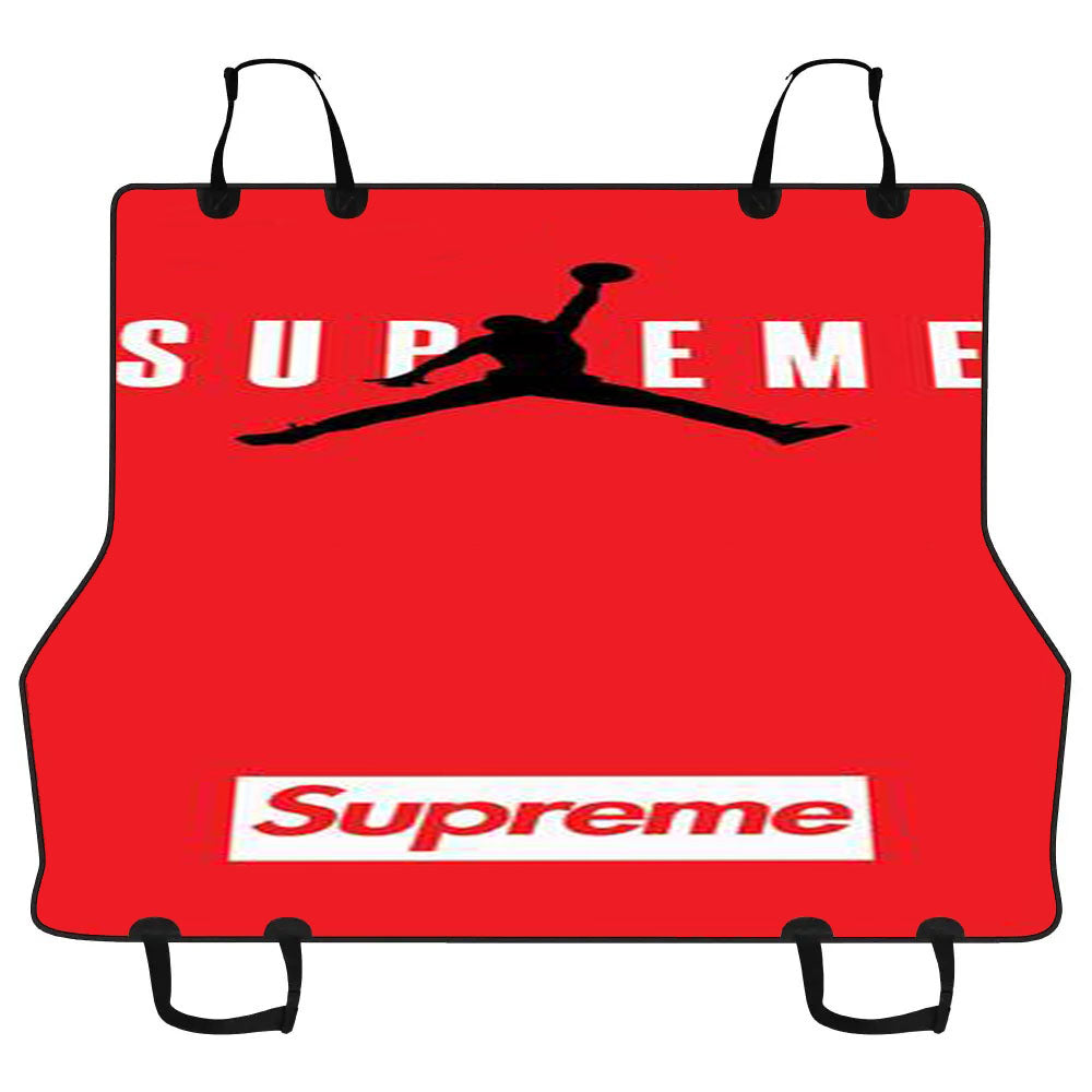 Jordan Supreme Red Car Pet Seat Cover