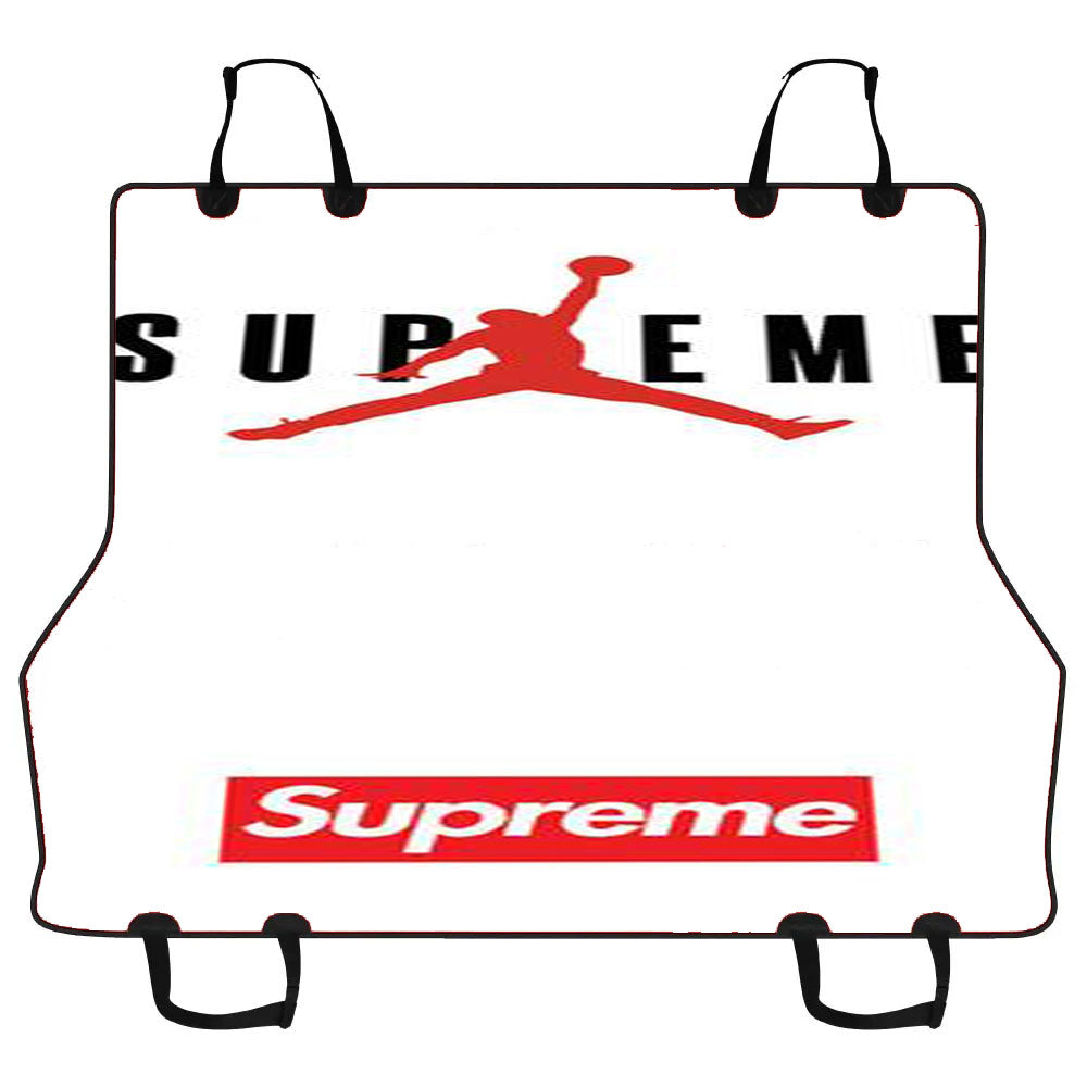Jordan Supreme White Car Pet Seat Cover