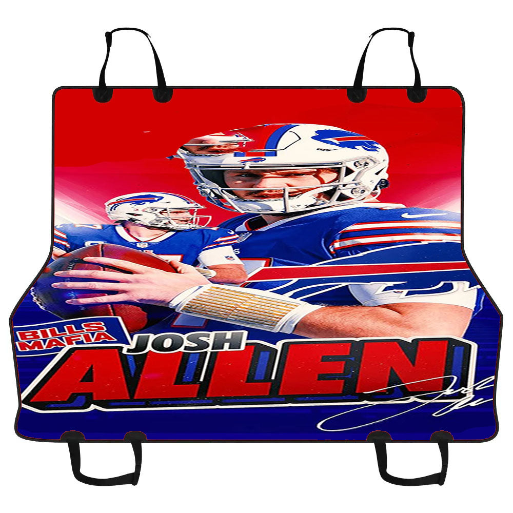 Josh Allen Buffalo Bills 1 Car Pet Seat Cover