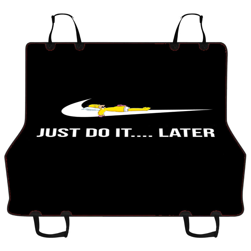 Just Doit Letter Car Pet Seat Cover