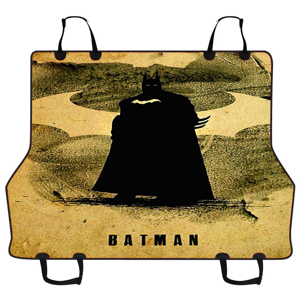 Justice League Silhouette Posters Batman Car Pet Seat Cover