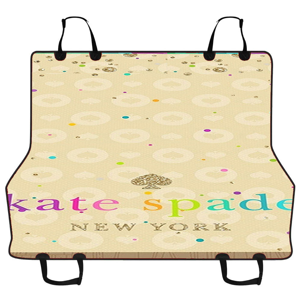 Kate Spade New York Rainbow Cream Car Pet Seat Cover