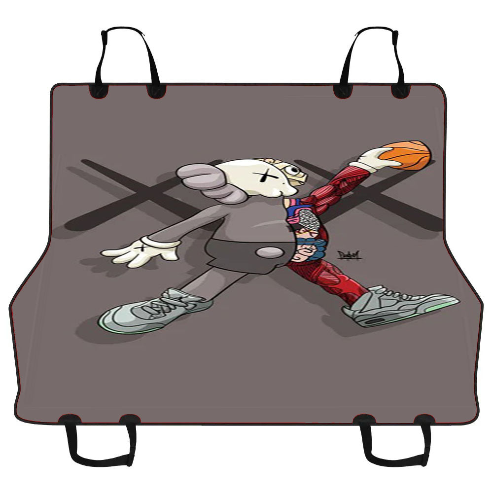 Kaws Air Jordan Car Pet Seat Cover
