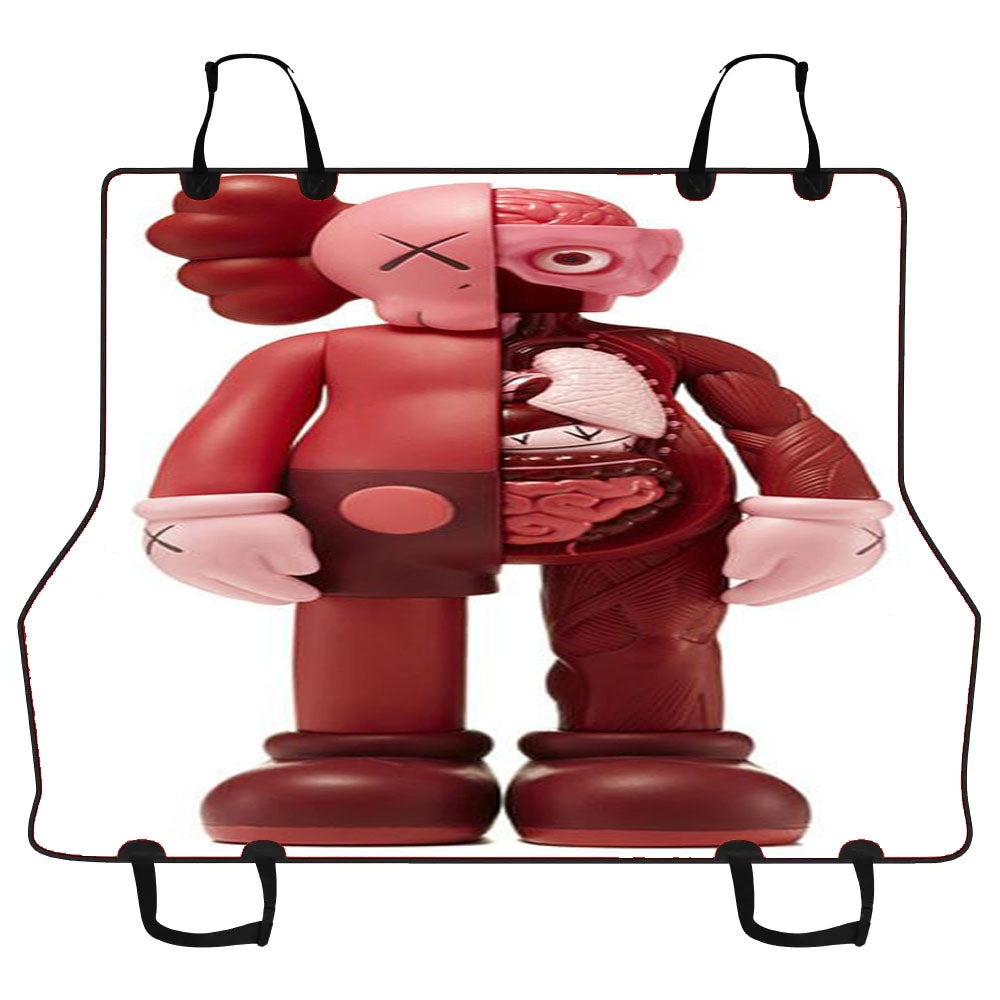 Kaws Companion Blush Flayed Car Pet Seat Cover