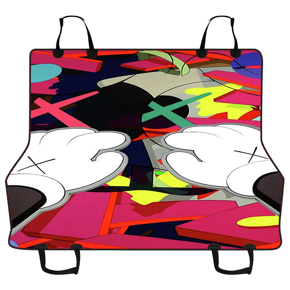Kaws Paws Car Pet Seat Cover