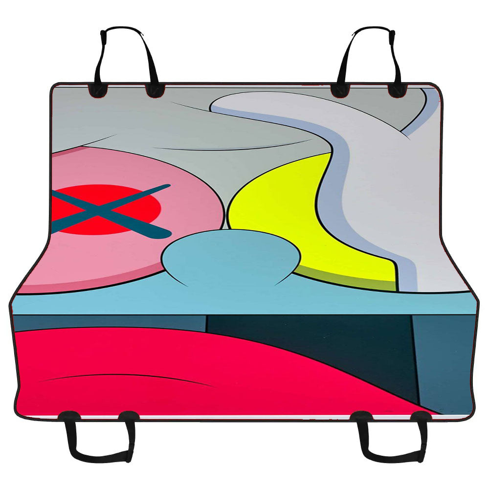 Kaws Pop Art Car Pet Seat Cover