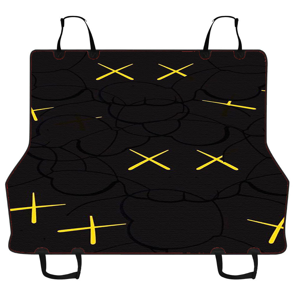 Kaws Pop Art X Marshmello Pattern Car Pet Seat Cover