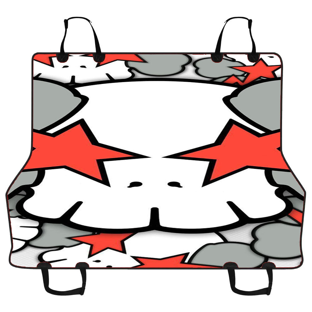 Kaws Star Pattern Car Pet Seat Cover